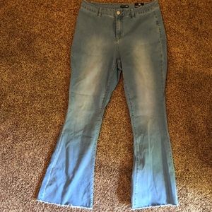 deep in my soul flare jeans